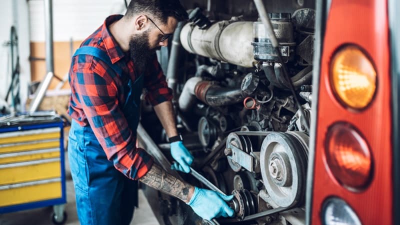 Bus maintenance